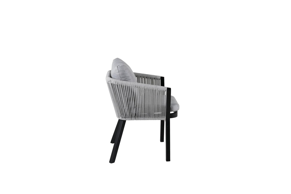 2er Set – Gartenstuhl Myria aus Metall/Polyester