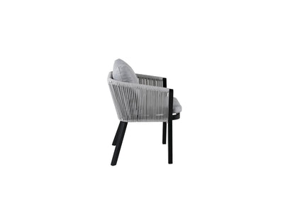 2er Set – Gartenstuhl Myria aus Metall/Polyester