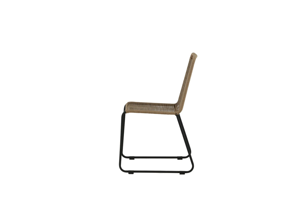 2er Set - Gartenstuhl Lina aus Metall/Polyester