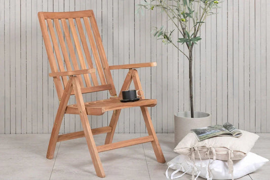 Gartenstuhl Taki - aus Teakholz in Naturoptik