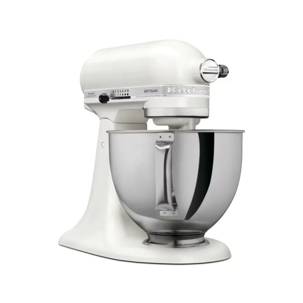KitchenAid 4,8 L 5KSM175 Artisan Küchenmaschine Breadlover mit Messerschmidt Getreidemühlenvorsatz + Brotbackschüssel