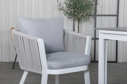 2er Set – Gartenstuhl Myria aus Metall/Polyester